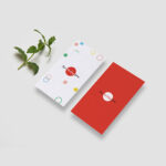 Invitation cards yellow