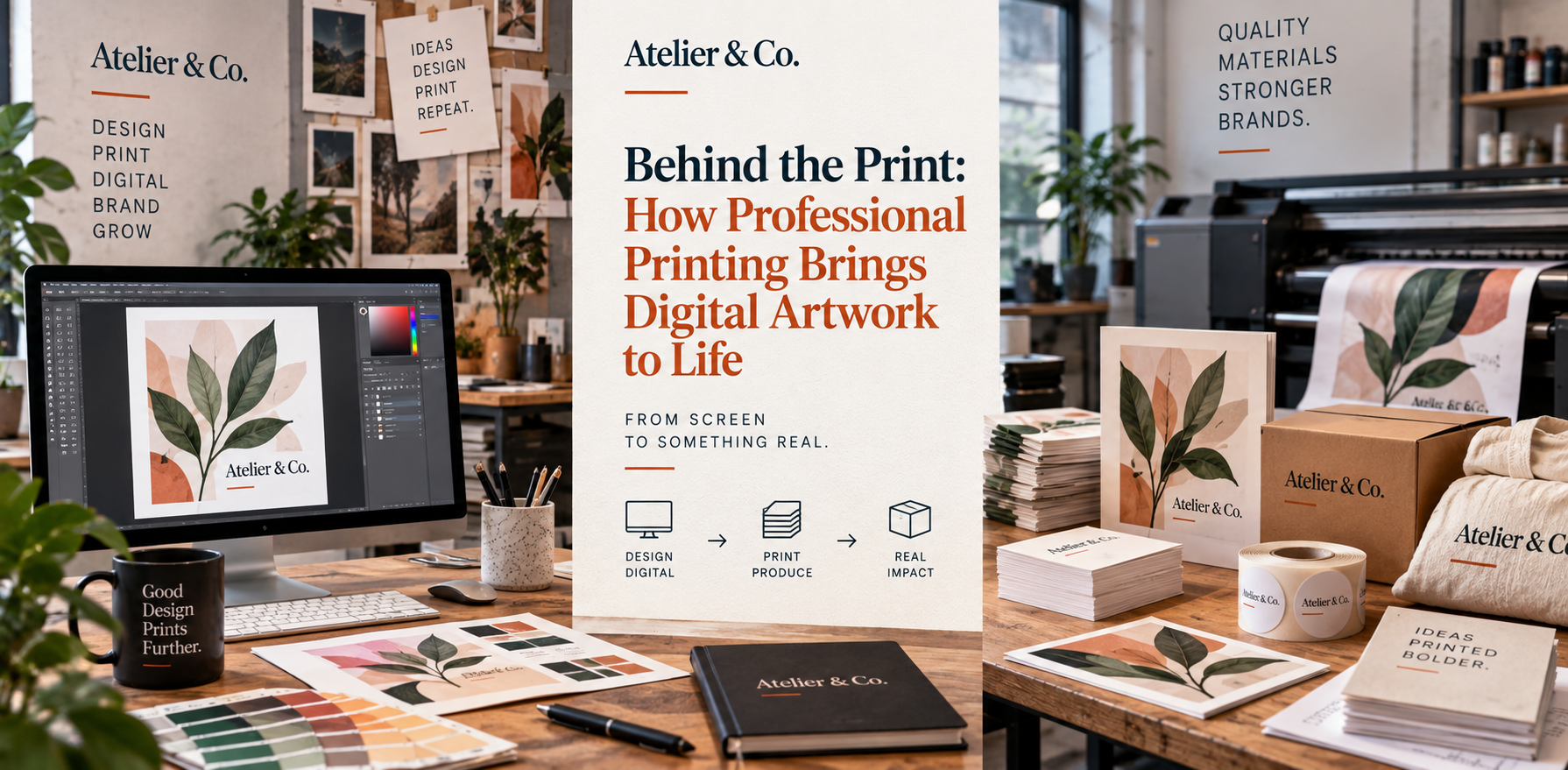 Behind the Print: How Professional Printing Brings Digital Artwork to Life