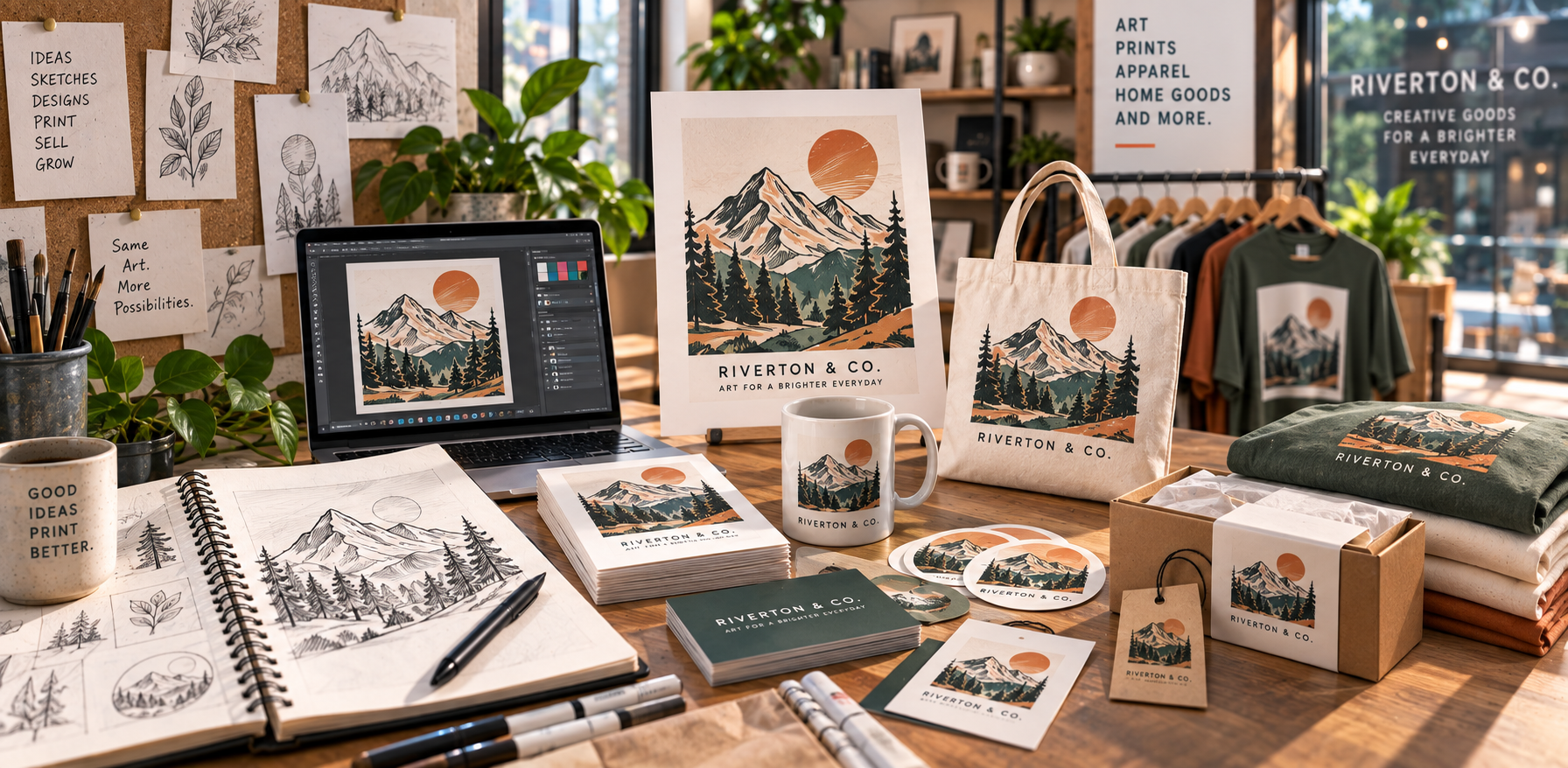 From Sketchbook to Storefront: Turning Original Artwork into Sellable Printed Products