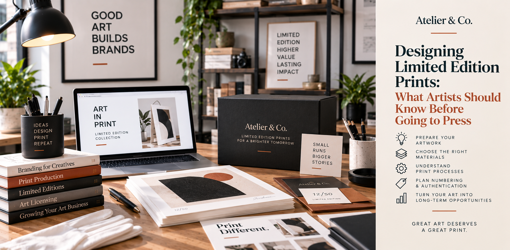 Designing Limited Edition Prints: What Artists Should Know Before Going to Press