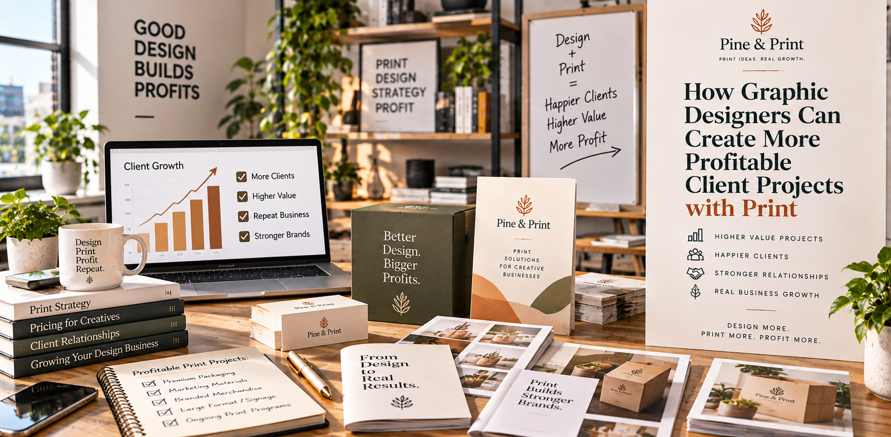 How Graphic Designers Can Create More Profitable Client Projects with Print
