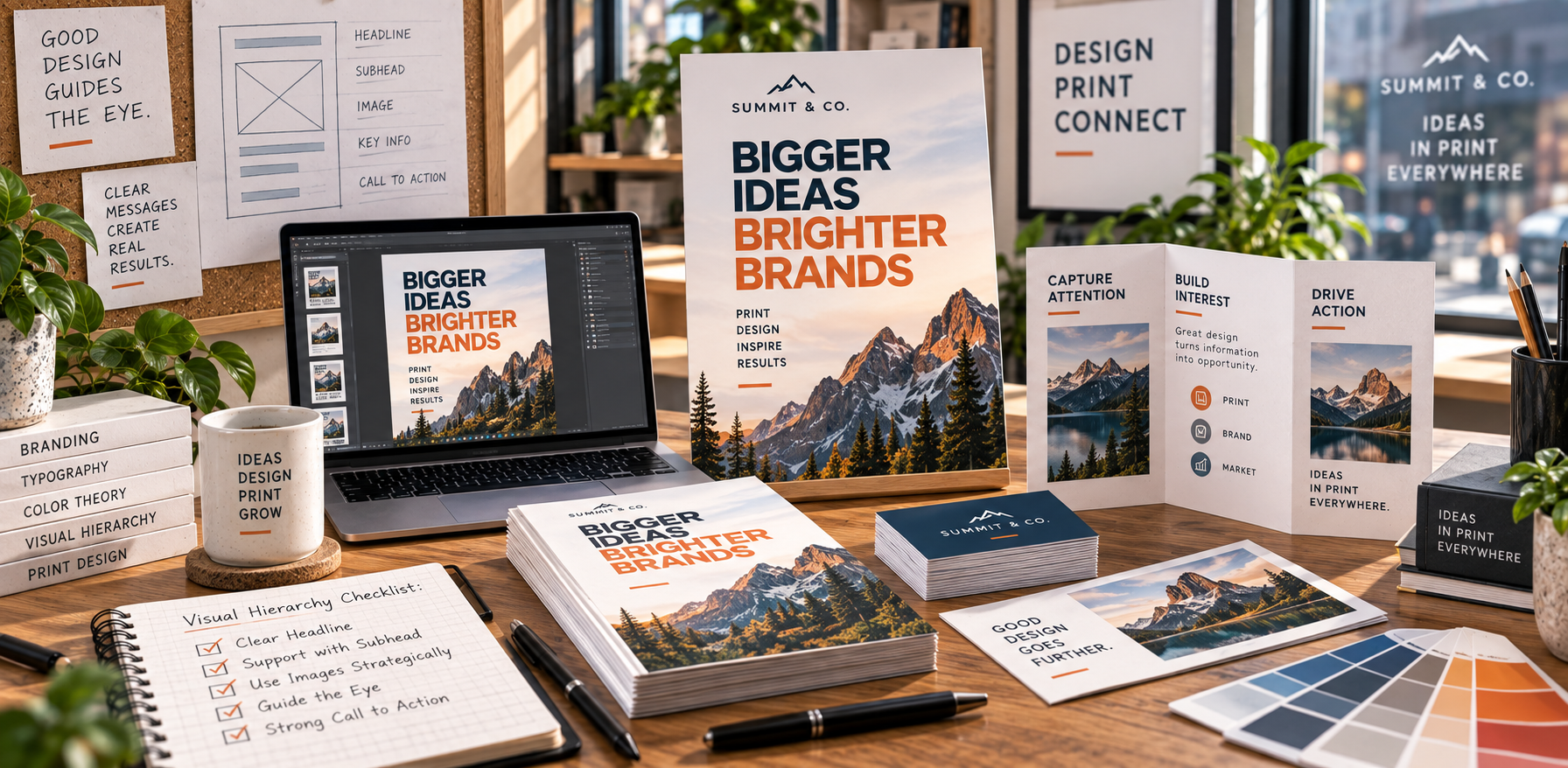 The Science of Visual Hierarchy: Designing Printed Materials That Get Read
