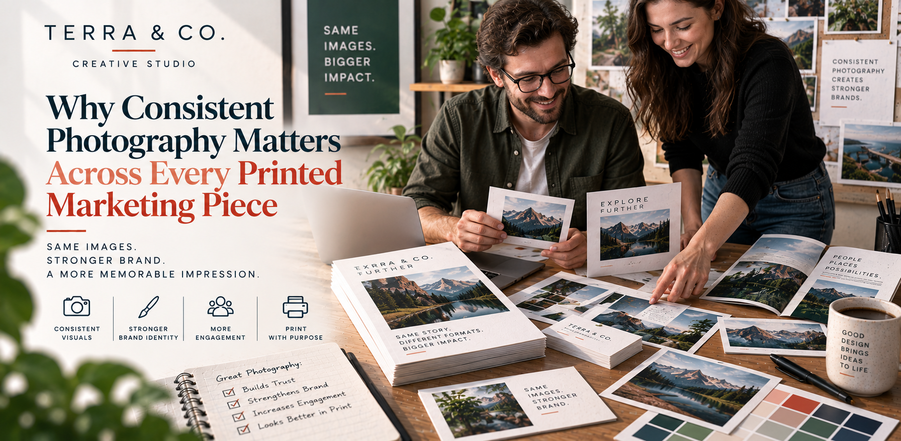 Why Consistent Photography Matters Across Every Printed Marketing Piece