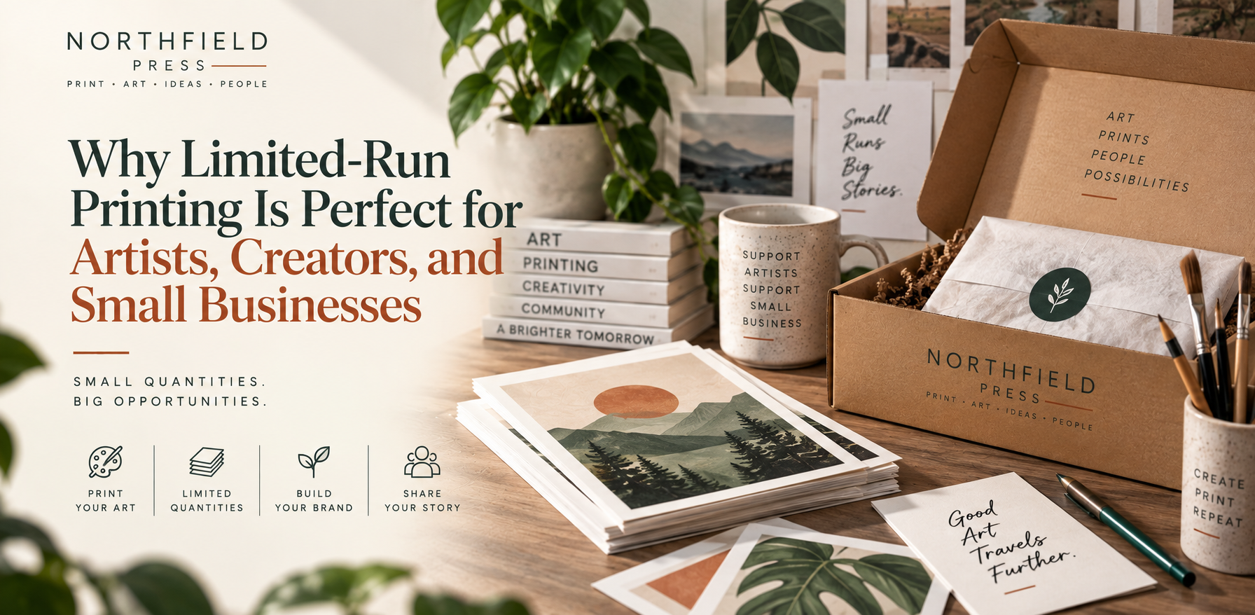 Why Limited-Run Printing Is Perfect for Artists, Creators, and Small Businesses