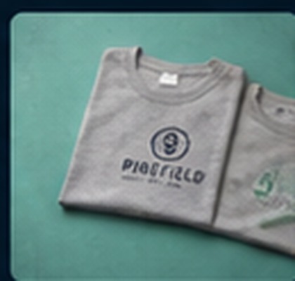 Custom branded apparel featuring professionally printed shirts and clothing, showcasing personalized apparel printing for businesses and brands.