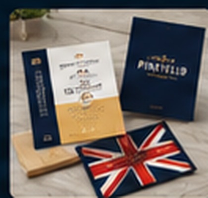 Custom printed brochures and branded marketing materials displayed together, showcasing professional print design and finishing