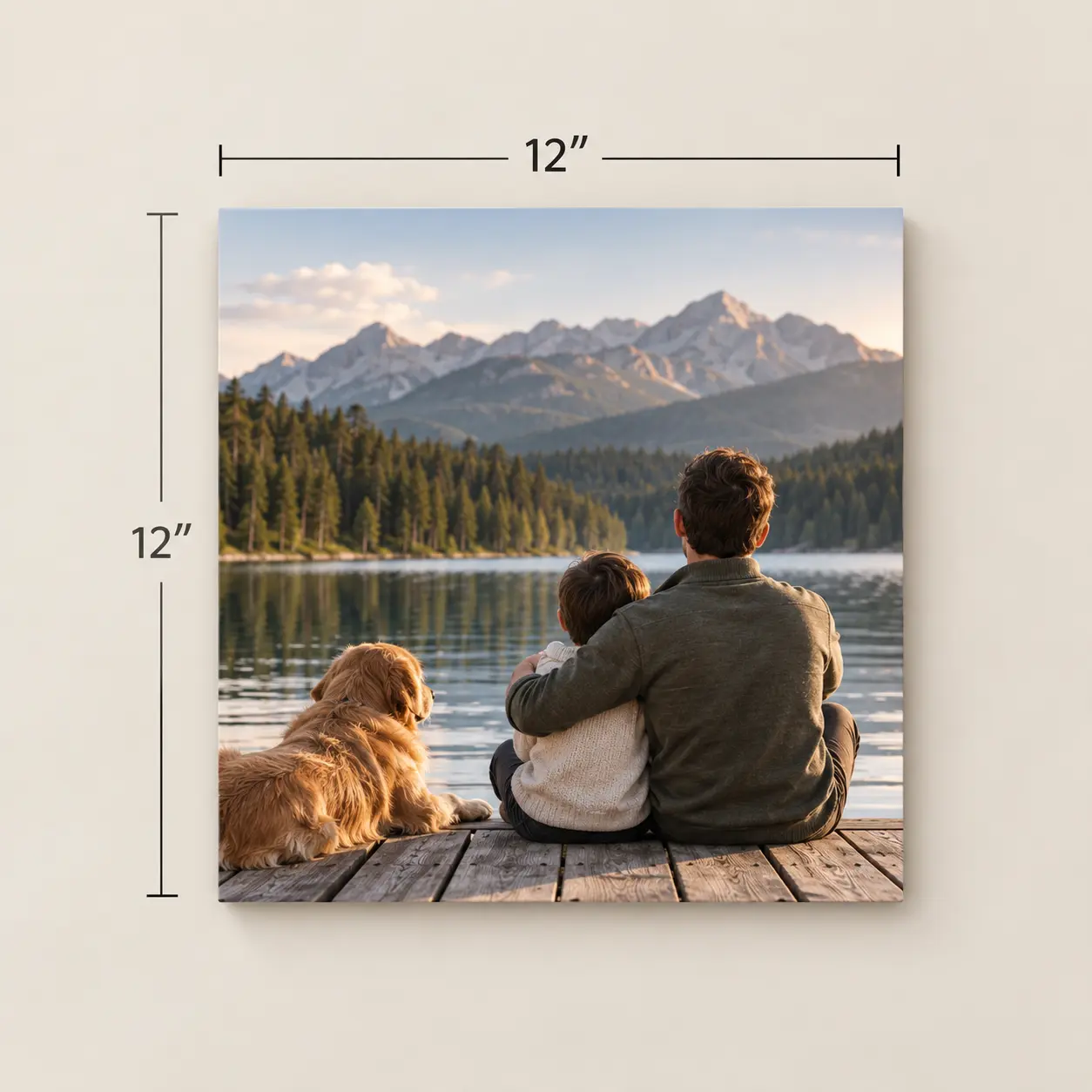 12"x12" print