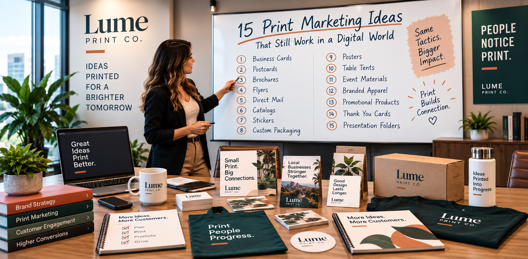 15 Print Marketing Ideas That Still Work in a Digital World