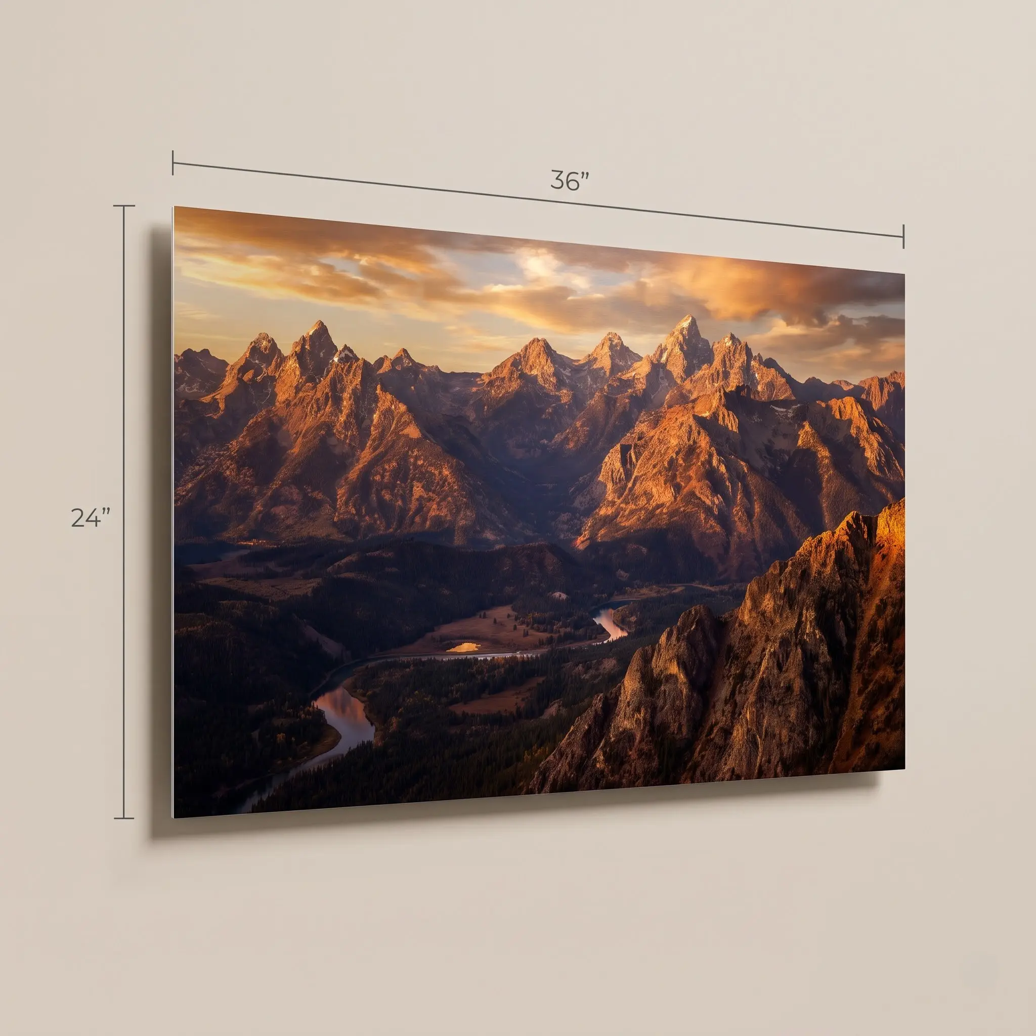 24" × 36" print