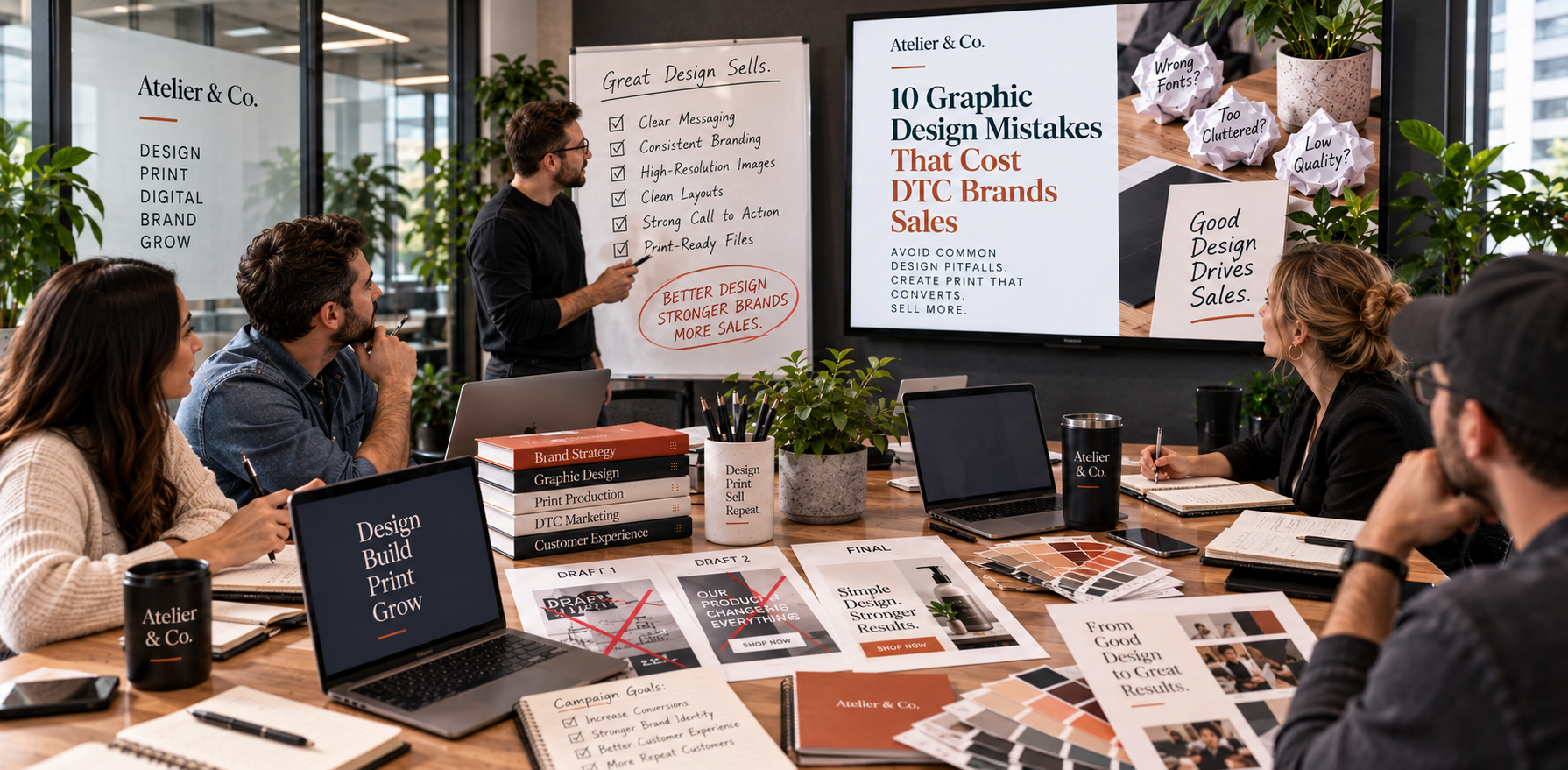 10 Graphic Design Mistakes That Cost DTC Brands Sales