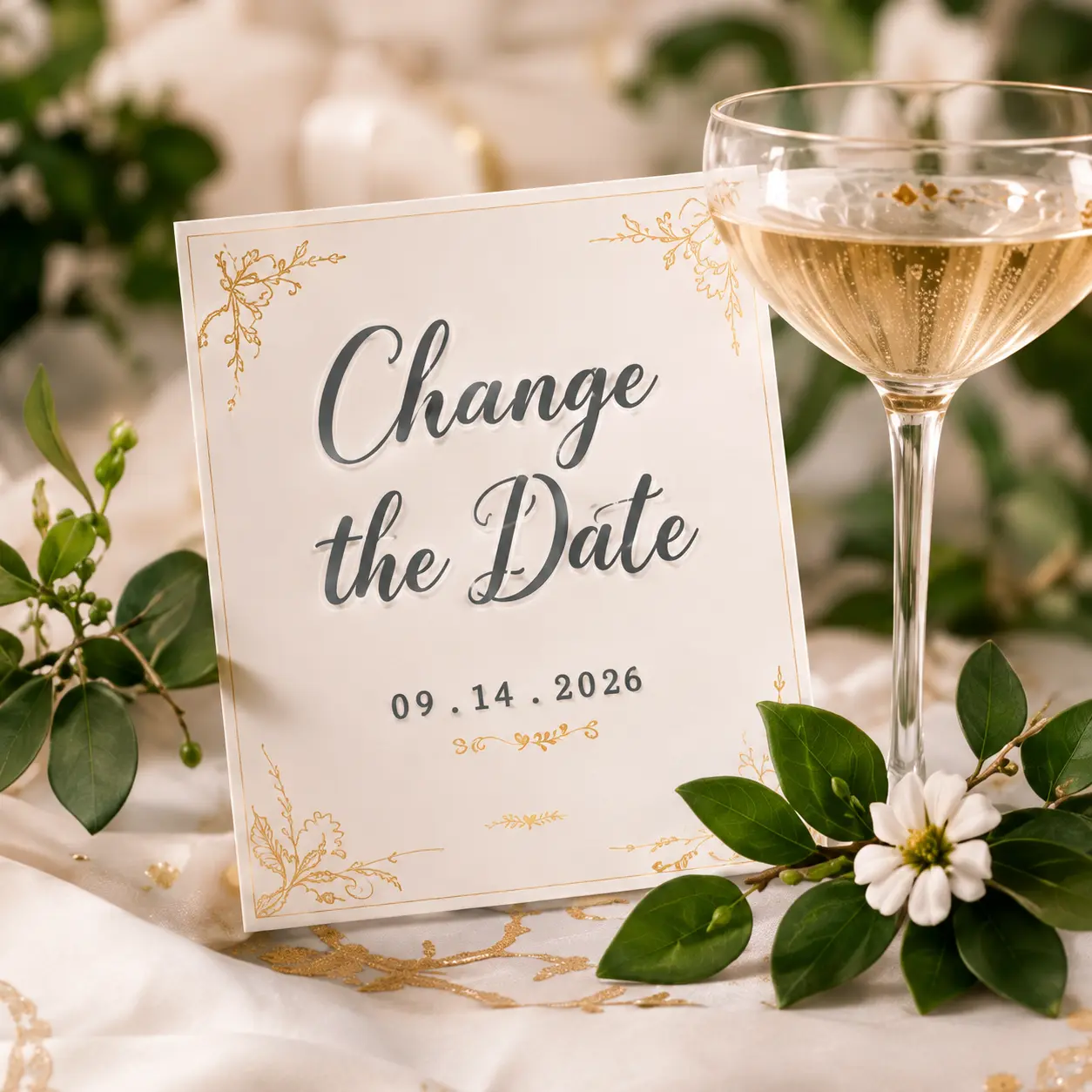 Change the Date