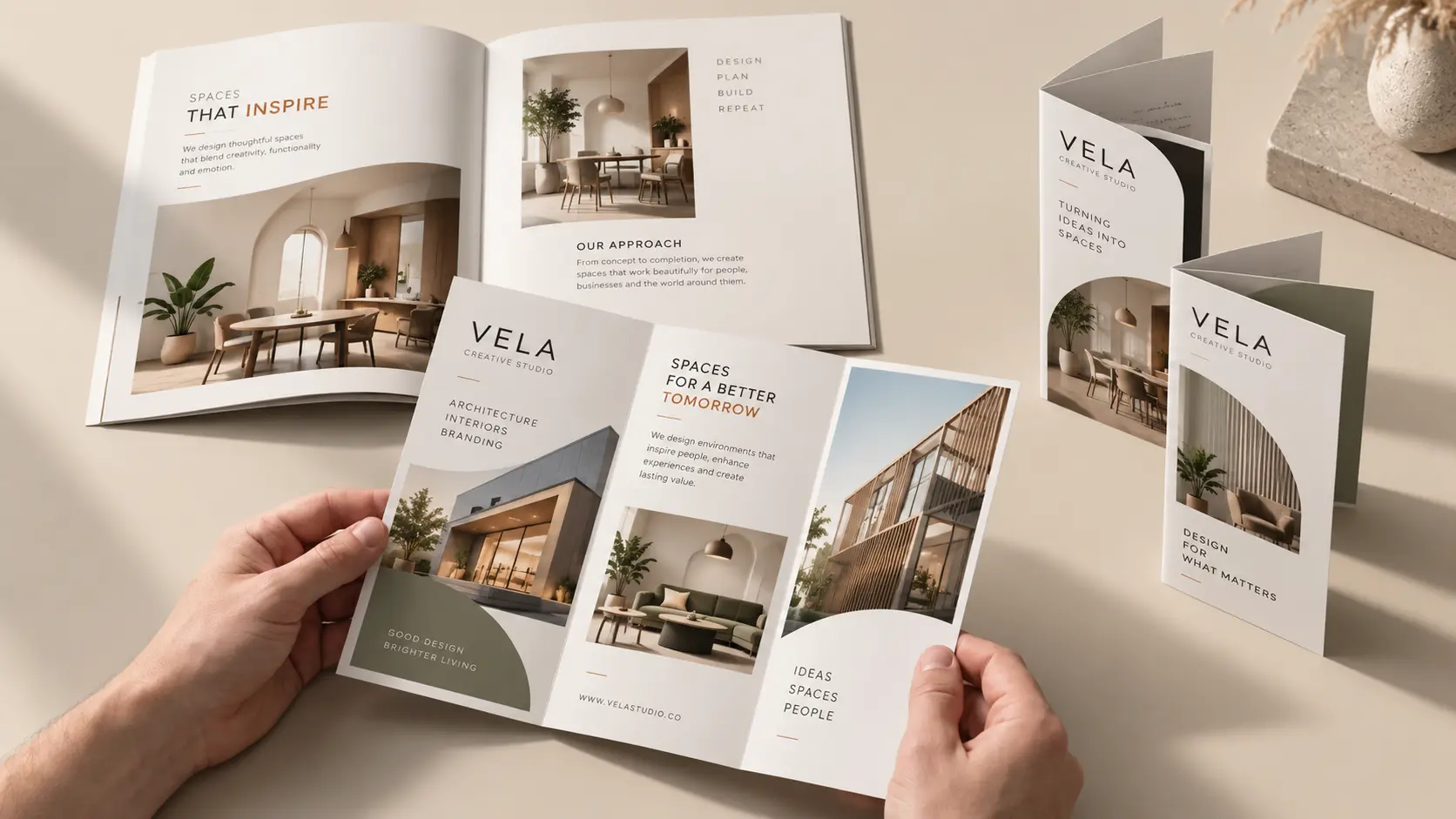 CUSTOM BROCHURES