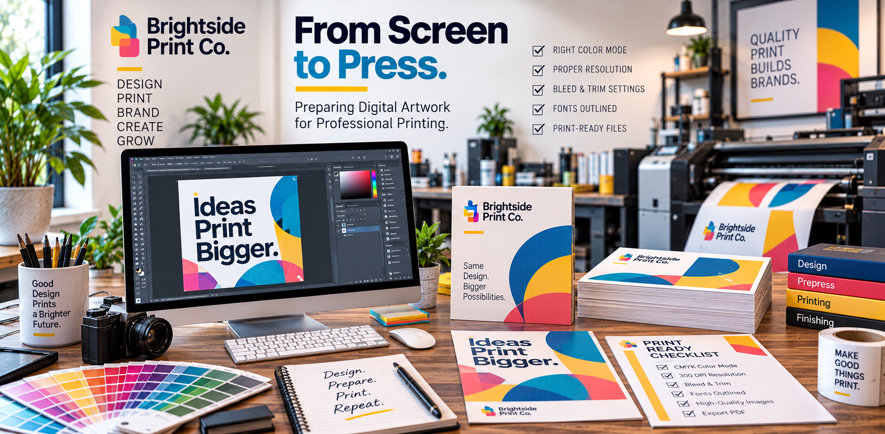 From Screen to Press: Preparing Digital Artwork for Professional Printing